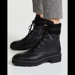 Stuart Weitzman Lexi Combat boot 10 1/2
